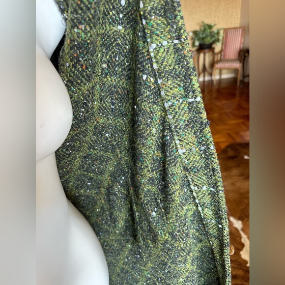 Fabulous VALENTINO unlined Coat s 10(fit M/S) 76%Wool,20Polyester3Viscosa1Cotton - Picture 10 of 12